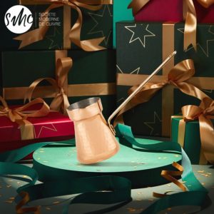 Zazoua cuivre pour café turc épaisseur 1mm